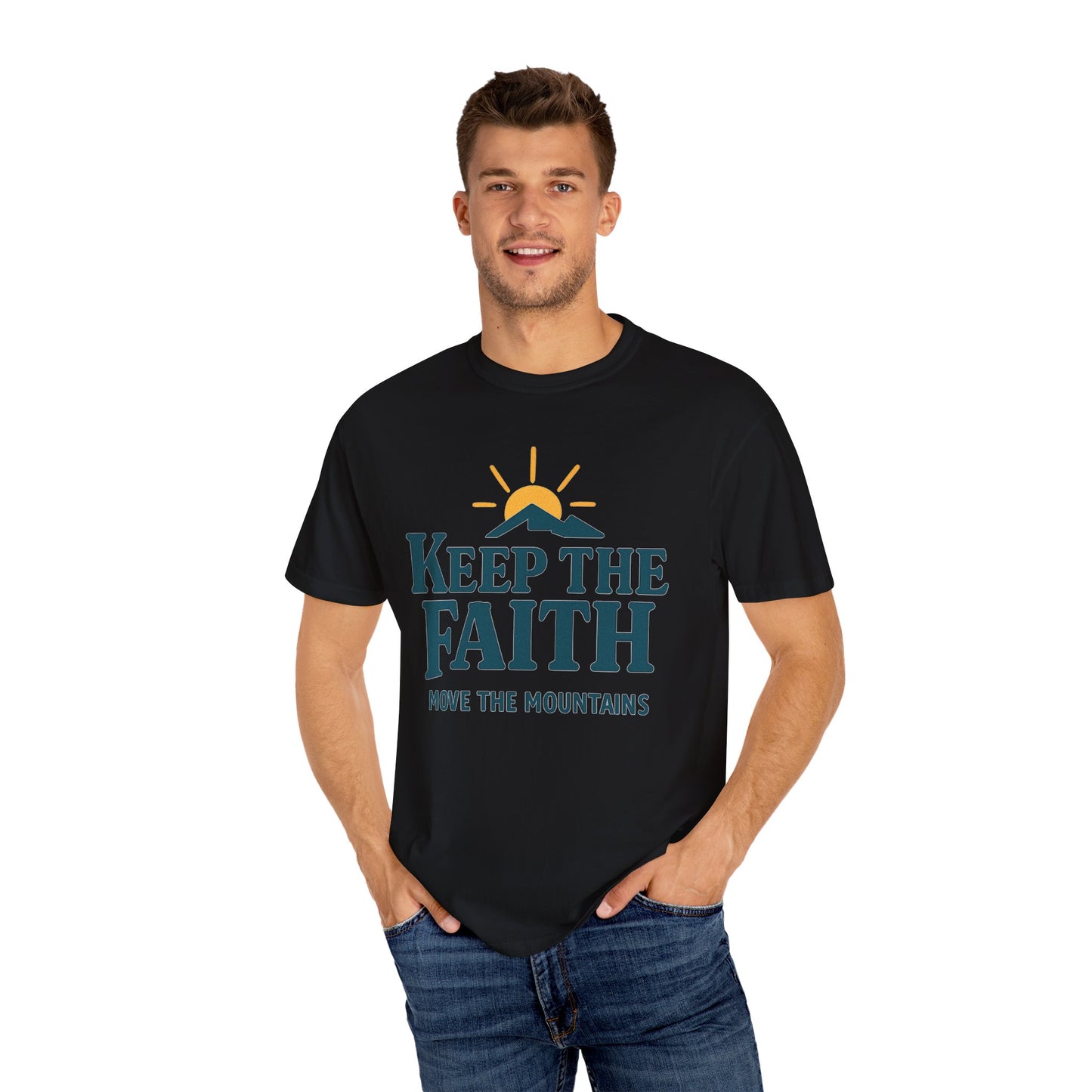 Inspirational Faith T-Shirt, Keep the Faith Shirt, Motivational Tee, Gift for Believers, Unisex Encouragement Top