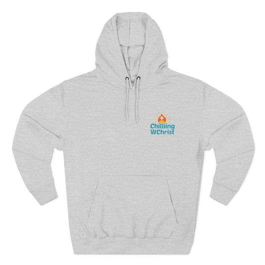 Comfortable Fleece Hoodie for Inspirational Wear, Faith Hoodie, Grace Wins Design, Chill Vibes, Gift for Her