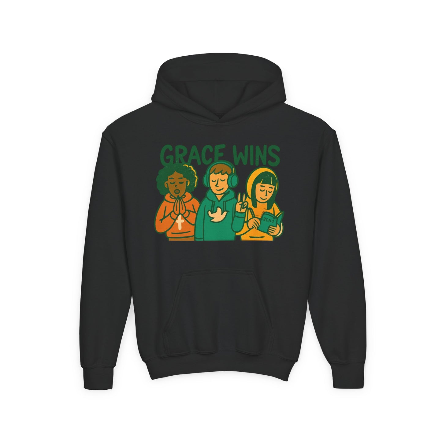 Youth Heavy Blend Hooded Sweatshirt
