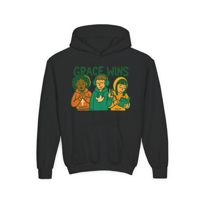Youth Heavy Blend Hooded Sweatshirt