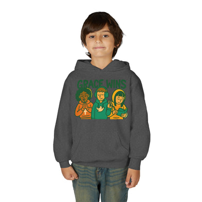 Youth Heavy Blend Hooded Sweatshirt