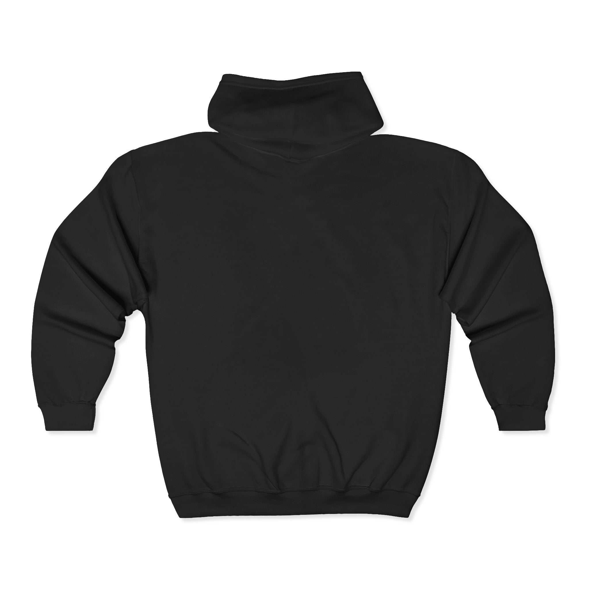 Chilling with Christ Full Zip Hoodie - Faith-Based. Comfortable Apparel for Every Day, Christian Faithwear, Gift Idea, Cozy Sweatshirt.