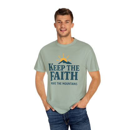 Inspirational Faith T-Shirt, Keep the Faith Shirt, Motivational Tee, Gift for Believers, Unisex Encouragement Top
