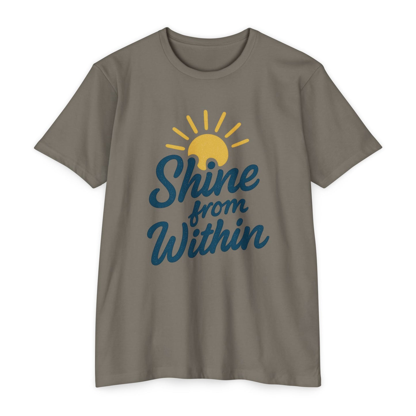 Shine from Within T-Shirt, Motivational Tee, Unisex Graphic Shirt, Inspirational Apparel, Positive Vibes Clothing
