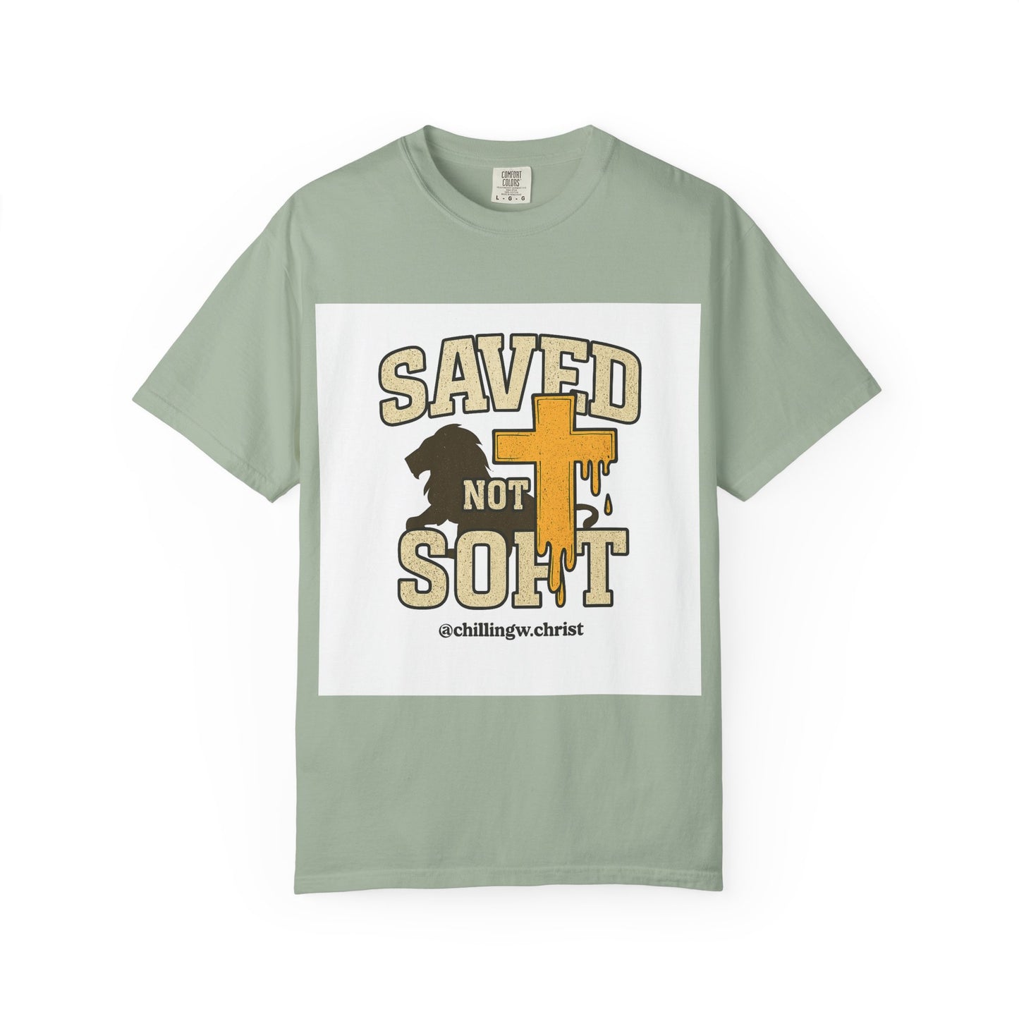 Garment-Dyed T-shirt, Faith-Based Apparel, Christian T-shirt, Casual Wear, Inspirational Clothing, Summer Style