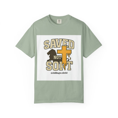 Garment-Dyed T-shirt, Faith-Based Apparel, Christian T-shirt, Casual Wear, Inspirational Clothing, Summer Style