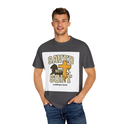 Garment-Dyed T-shirt, Faith-Based Apparel, Christian T-shirt, Casual Wear, Inspirational Clothing, Summer Style