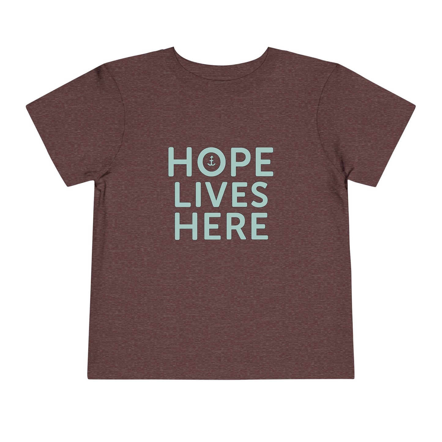 Hope Lives Here Toddler Short Sleeve Tee, Inspirational Kids T-Shirt, Gift for Toddler, Toddler Apparel, Motivational Shirt, Baby [...]