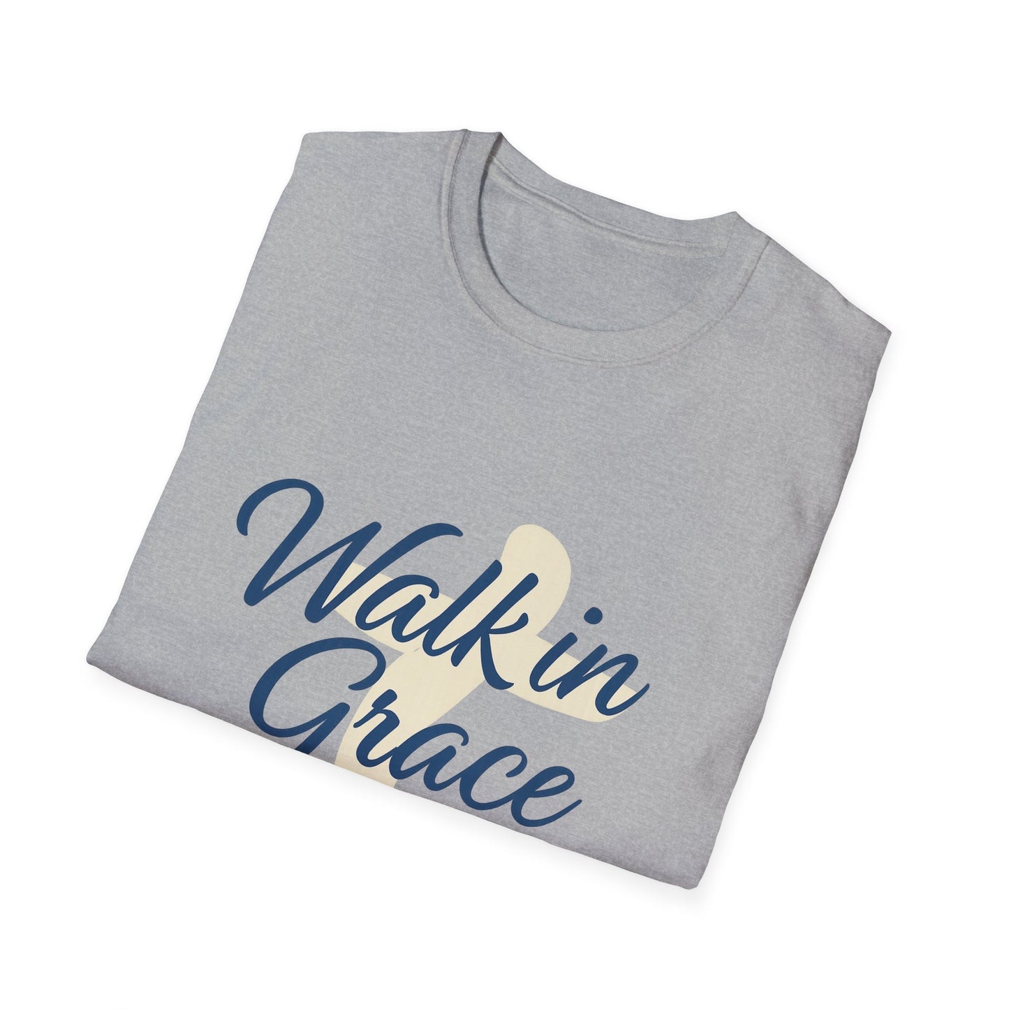 Inspirational Quote T-Shirt, Walk in Grace Tee, Live in Peace Shirt, Motivational Apparel, Gift for Her/Him