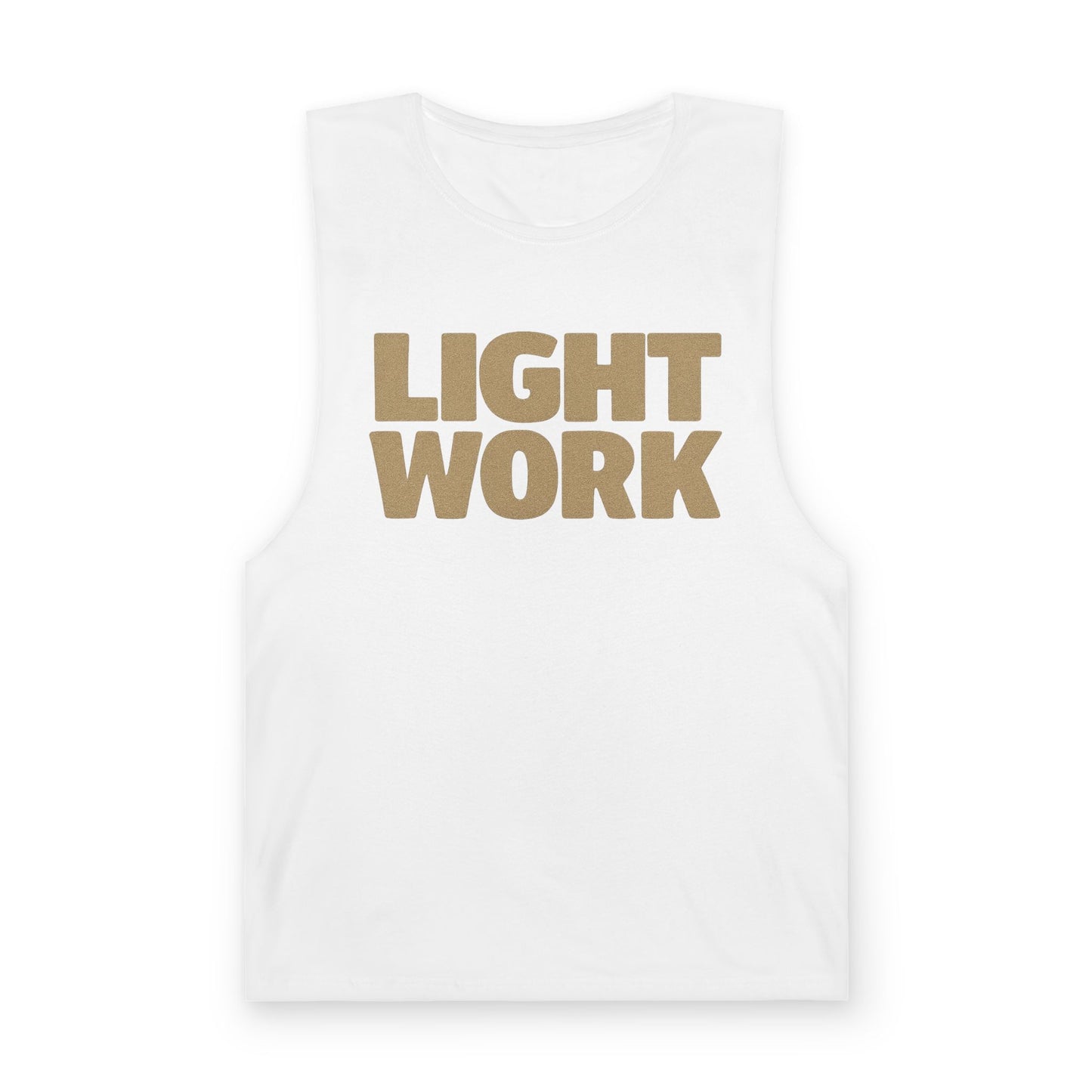 Light Work Unisex Tank Top, Inspirational Workout Shirt, Faith-Based Gym Apparel, Motivational Fitness Wear, Summer Activewear