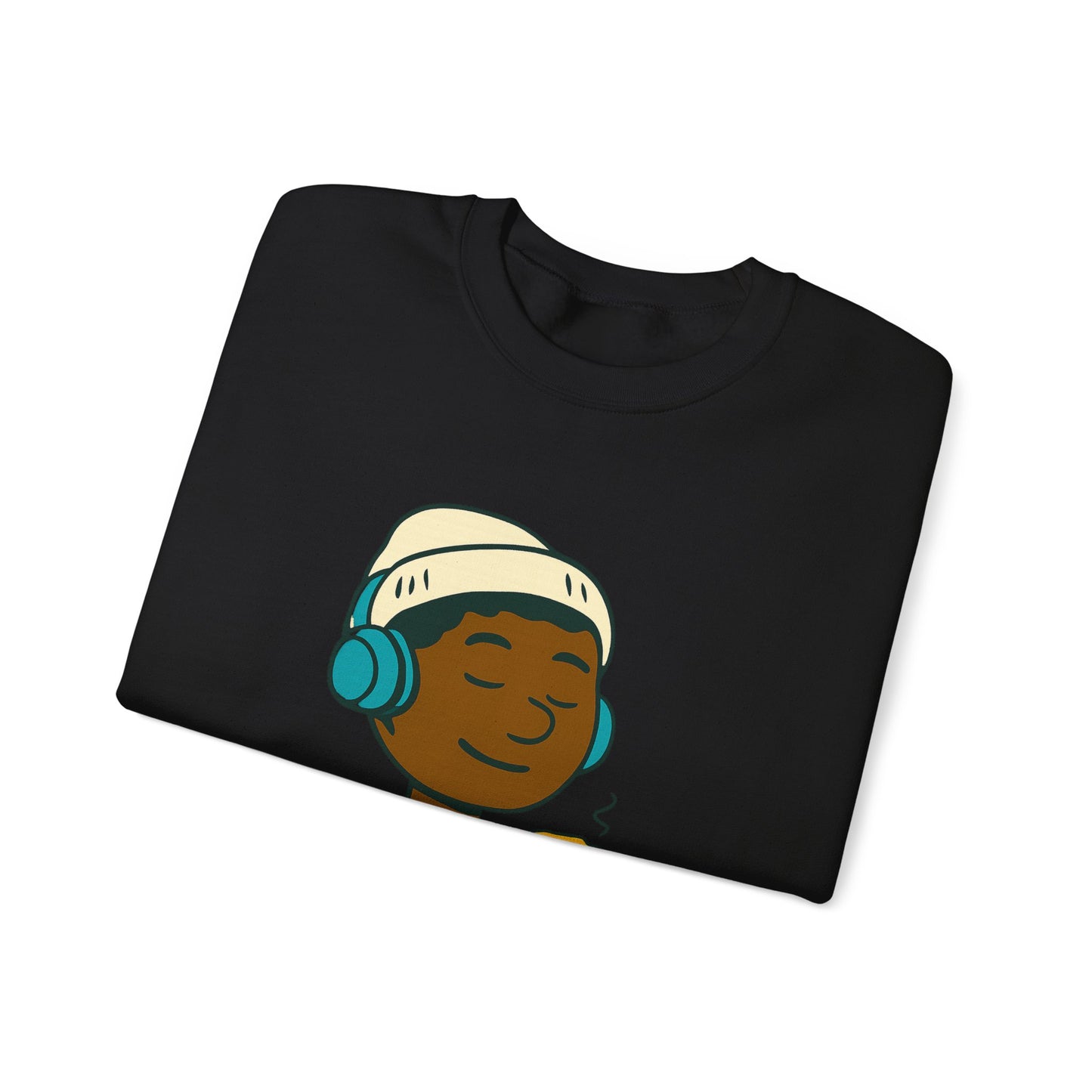 Chilling WChrist Crewneck Sweatshirt - Cozy Unisex Pullover, Holiday Gift, Sweatshirt for Christmas, Relaxed Casual Wear, Fun Winter Apparel