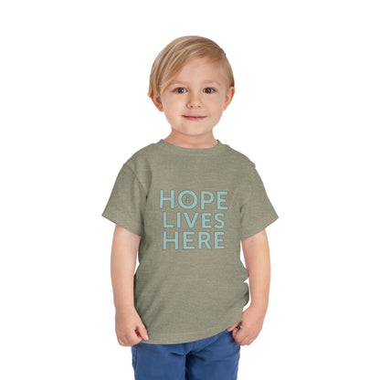 Hope Lives Here Toddler Short Sleeve Tee, Inspirational Kids T-Shirt, Gift for Toddler, Toddler Apparel, Motivational Shirt, Baby [...]