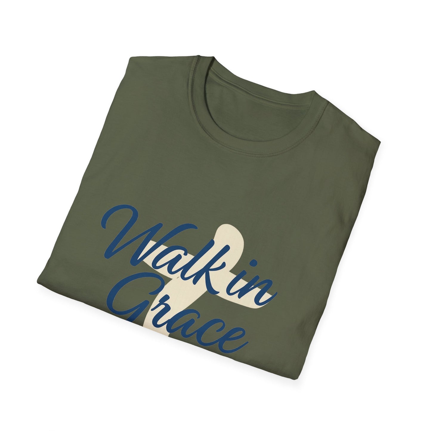 Inspirational Quote T-Shirt, Walk in Grace Tee, Live in Peace Shirt, Motivational Apparel, Gift for Her/Him