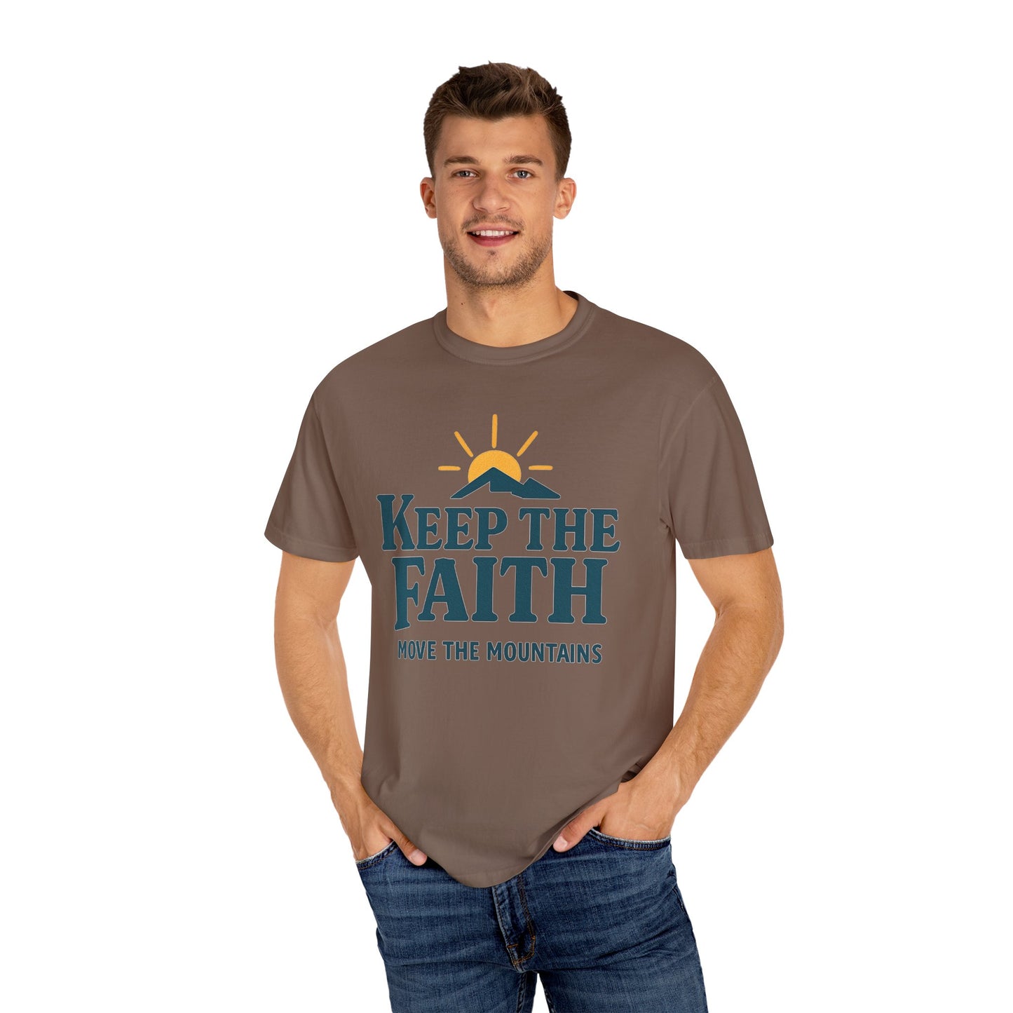 Inspirational Faith T-Shirt, Keep the Faith Shirt, Motivational Tee, Gift for Believers, Unisex Encouragement Top