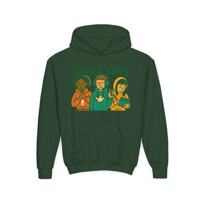 Youth Heavy Blend Hooded Sweatshirt