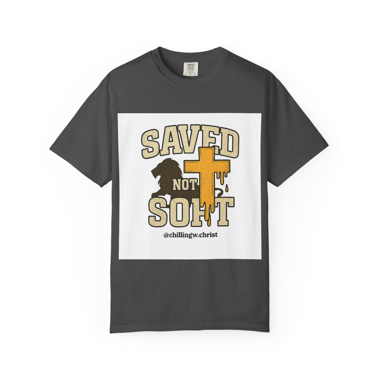 Garment-Dyed T-shirt, Faith-Based Apparel, Christian T-shirt, Casual Wear, Inspirational Clothing, Summer Style