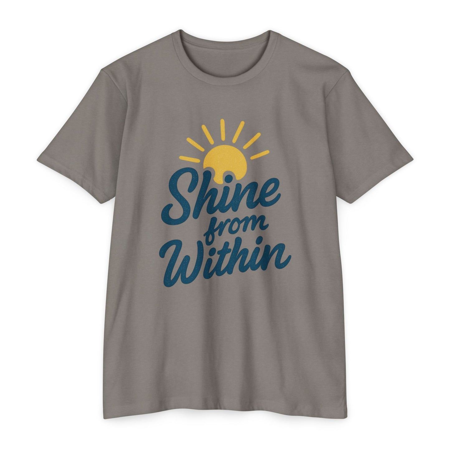 Shine from Within T-Shirt, Motivational Tee, Unisex Graphic Shirt, Inspirational Apparel, Positive Vibes Clothing