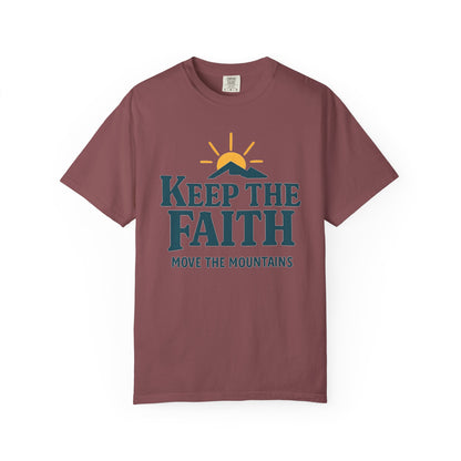 Inspirational Faith T-Shirt, Keep the Faith Shirt, Motivational Tee, Gift for Believers, Unisex Encouragement Top