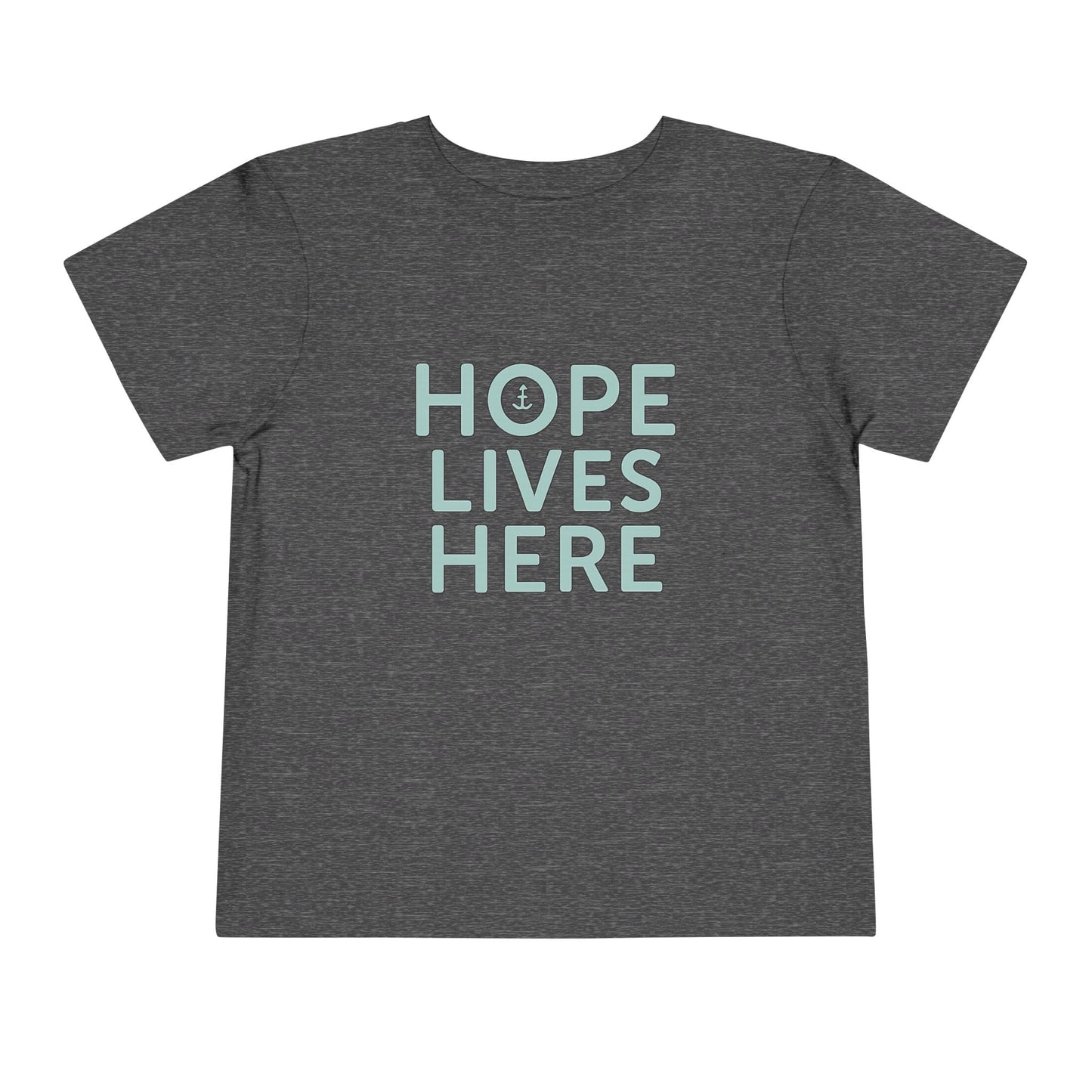 Hope Lives Here Toddler Short Sleeve Tee, Inspirational Kids T-Shirt, Gift for Toddler, Toddler Apparel, Motivational Shirt, Baby [...]