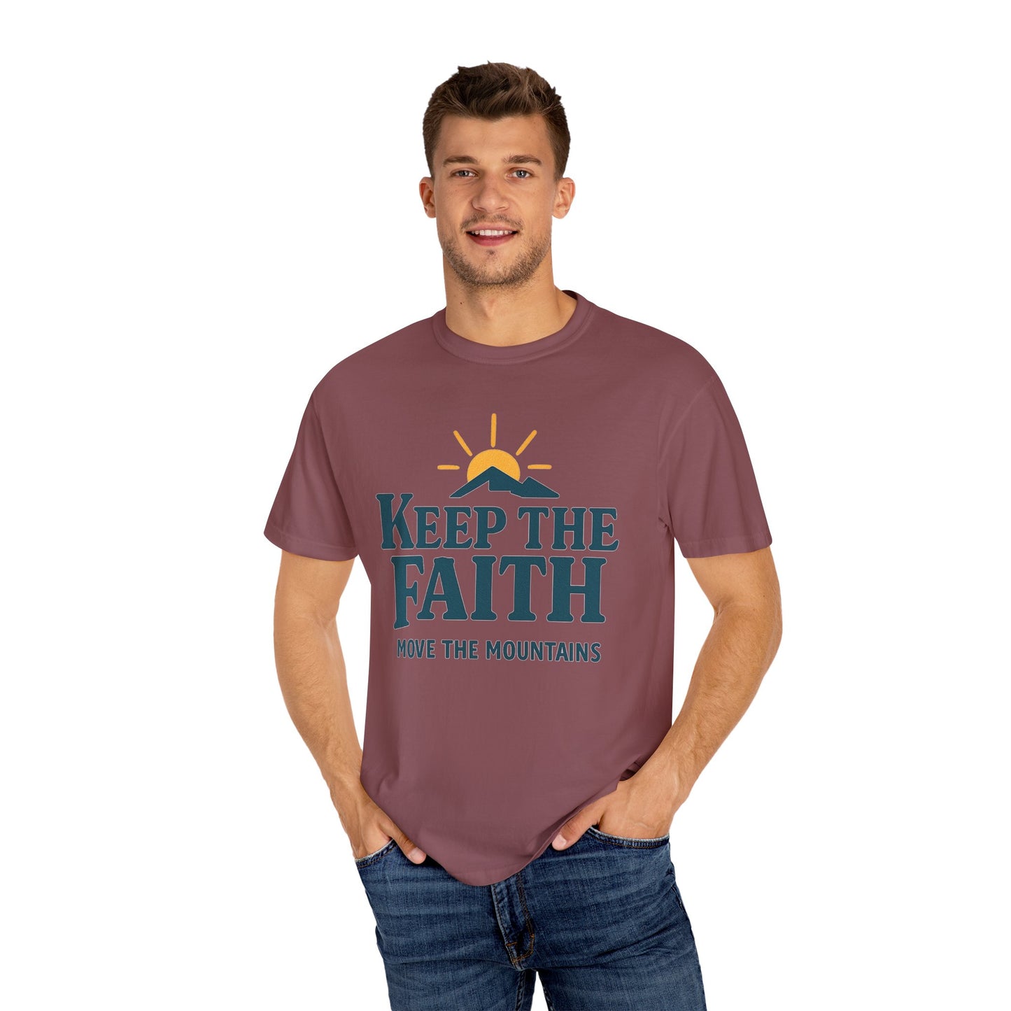 Inspirational Faith T-Shirt, Keep the Faith Shirt, Motivational Tee, Gift for Believers, Unisex Encouragement Top