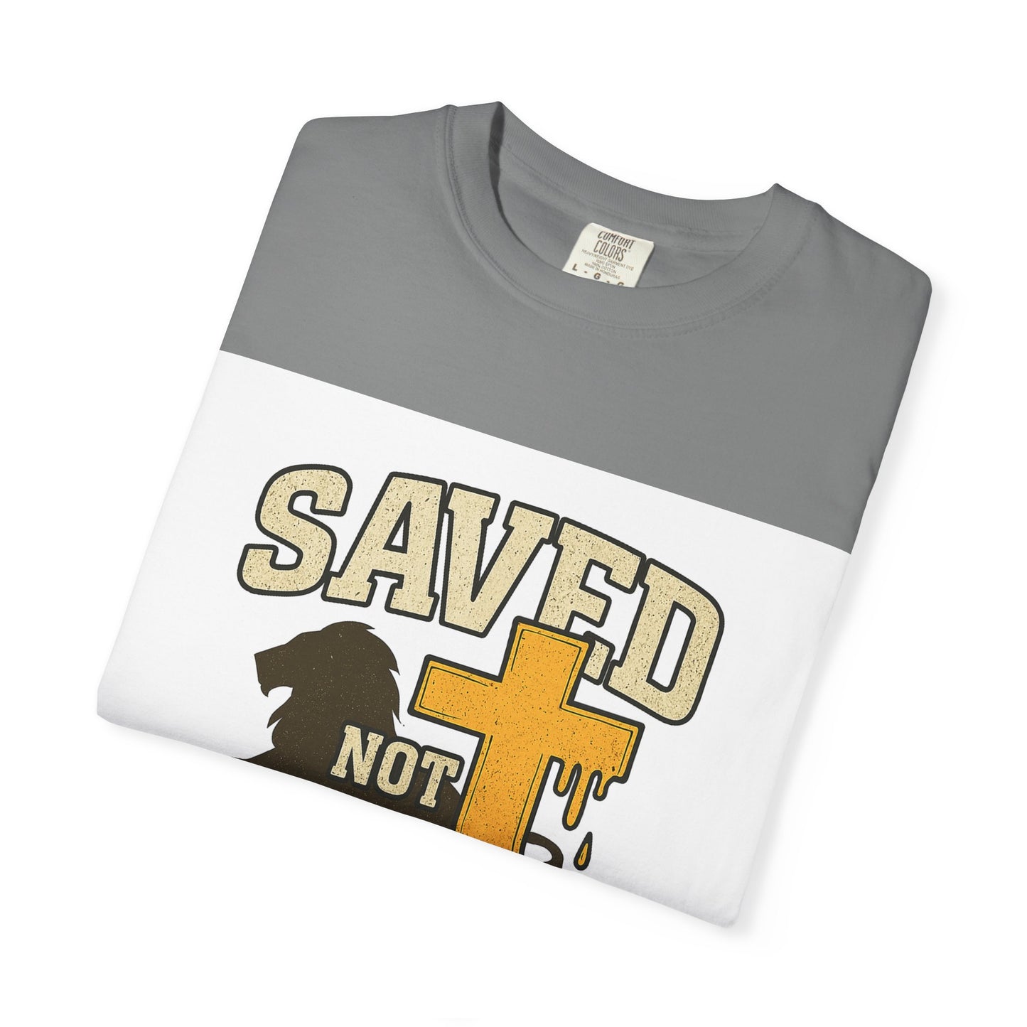 Garment-Dyed T-shirt, Faith-Based Apparel, Christian T-shirt, Casual Wear, Inspirational Clothing, Summer Style