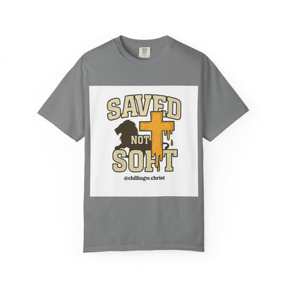 Garment-Dyed T-shirt, Faith-Based Apparel, Christian T-shirt, Casual Wear, Inspirational Clothing, Summer Style