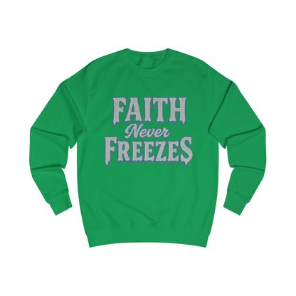 Nativity Scene Sweatshirt — Gold Manger Christmas Crewneck