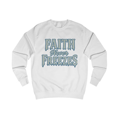 Nativity Scene Sweatshirt — Gold Manger Christmas Crewneck