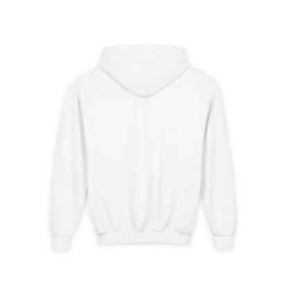 Chilling WChrist Youth Hooded Sweatshirt - Perfect for Christmas, Cozy Vibes, Gift for Kids, Festive Wear, Fun Casual Style