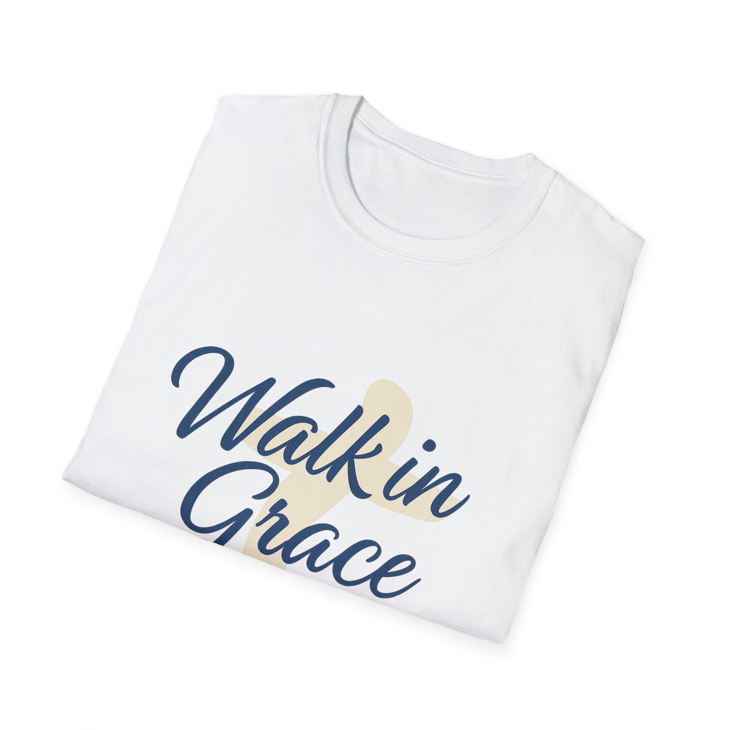 Inspirational Quote T-Shirt, Walk in Grace Tee, Live in Peace Shirt, Motivational Apparel, Gift for Her/Him