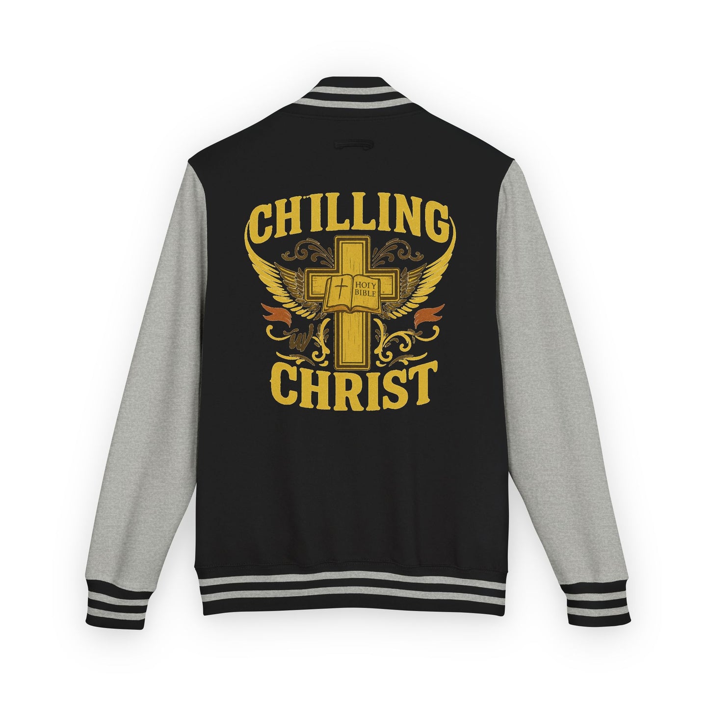 Unisex Heavyweight Letterman Jacket, Classic Varsity Style, Casual Wear, Gift for Graduates, Sports Team Jacket, Celebration Apparel, [...]