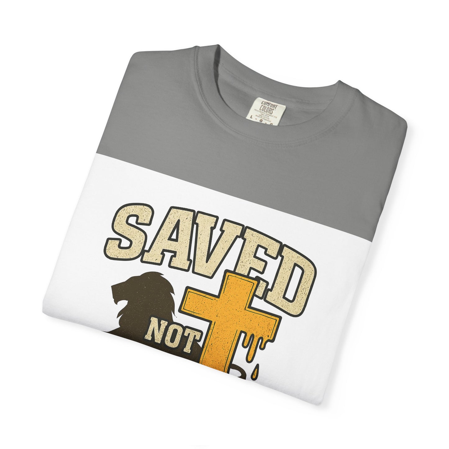 Garment-Dyed T-shirt, Faith-Based Apparel, Christian T-shirt, Casual Wear, Inspirational Clothing, Summer Style