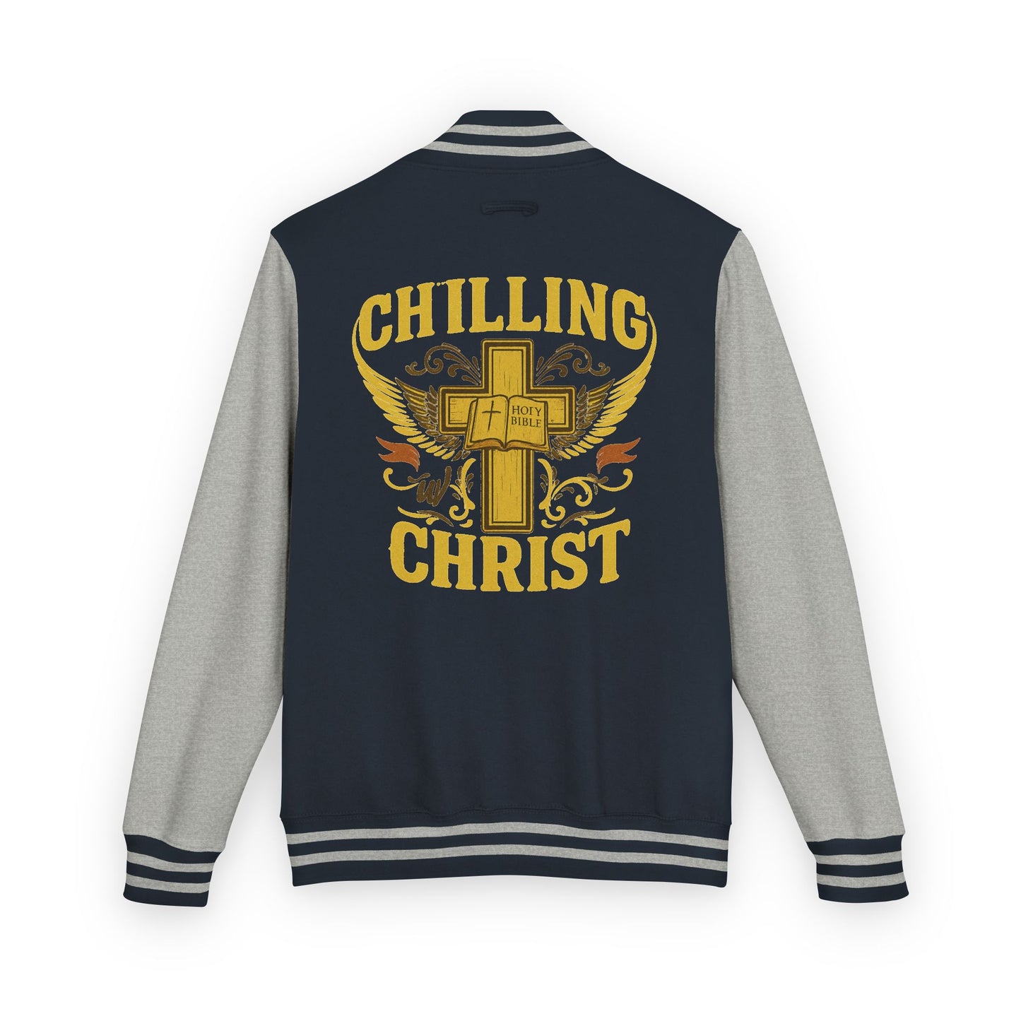 Unisex Heavyweight Letterman Jacket, Classic Varsity Style, Casual Wear, Gift for Graduates, Sports Team Jacket, Celebration Apparel, [...]