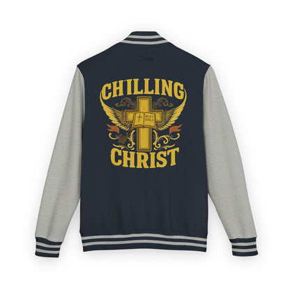 Unisex Heavyweight Letterman Jacket, Classic Varsity Style, Casual Wear, Gift for Graduates, Sports Team Jacket, Celebration Apparel, [...]