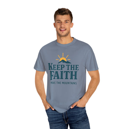 Inspirational Faith T-Shirt, Keep the Faith Shirt, Motivational Tee, Gift for Believers, Unisex Encouragement Top