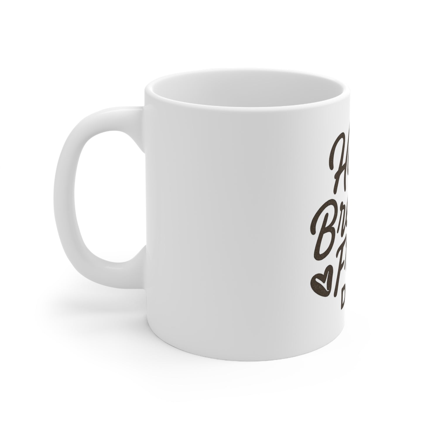 Hope Brewed Fresh Daily Ceramic Coffee Cups, Personalized Gift, Motivational Mug, Best Friend Present, Coffee Lover's Treat