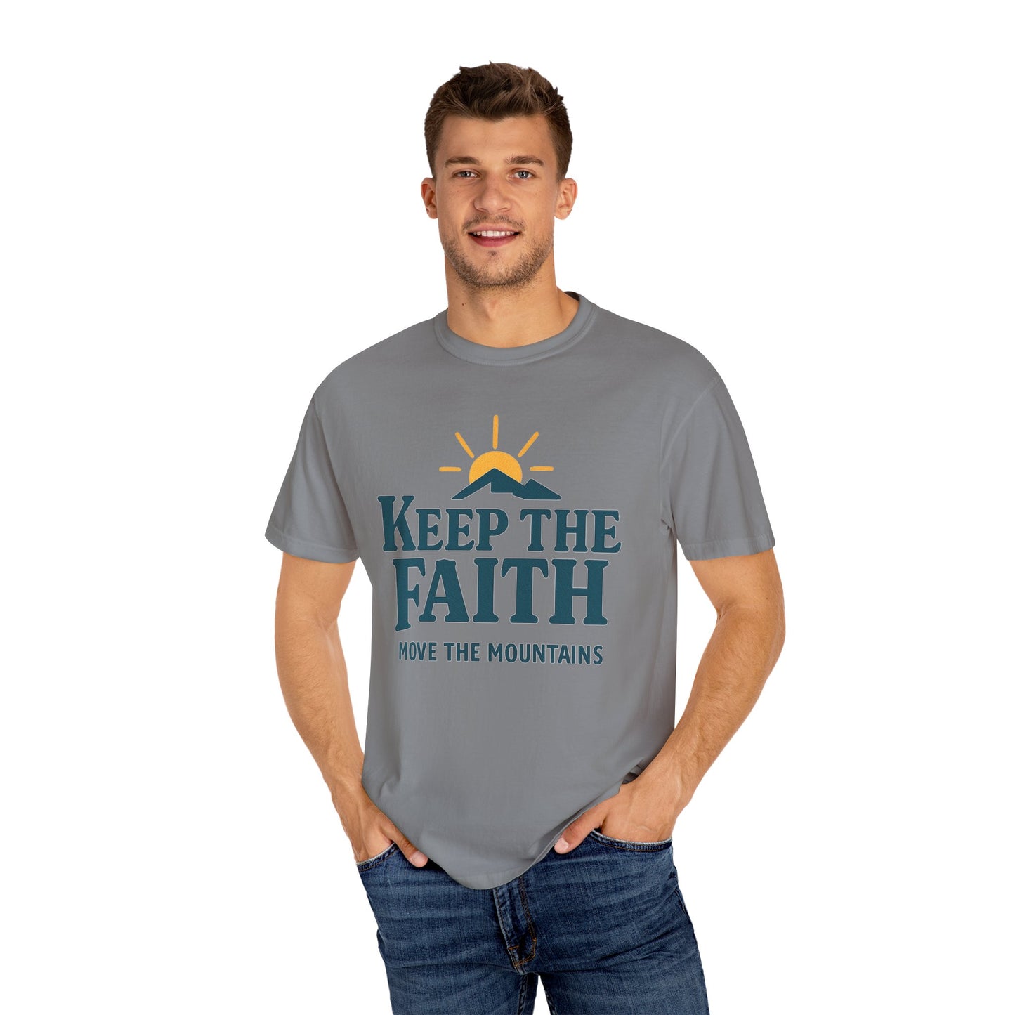 Inspirational Faith T-Shirt, Keep the Faith Shirt, Motivational Tee, Gift for Believers, Unisex Encouragement Top