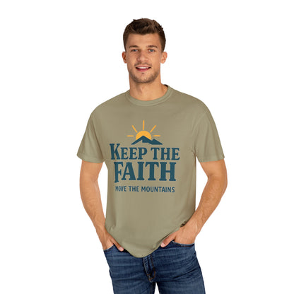 Inspirational Faith T-Shirt, Keep the Faith Shirt, Motivational Tee, Gift for Believers, Unisex Encouragement Top