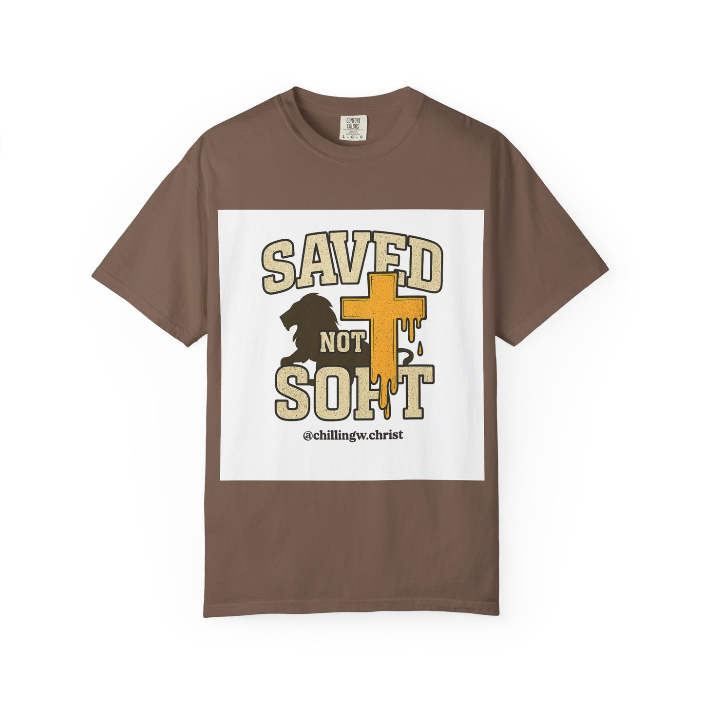 Garment-Dyed T-shirt, Faith-Based Apparel, Christian T-shirt, Casual Wear, Inspirational Clothing, Summer Style