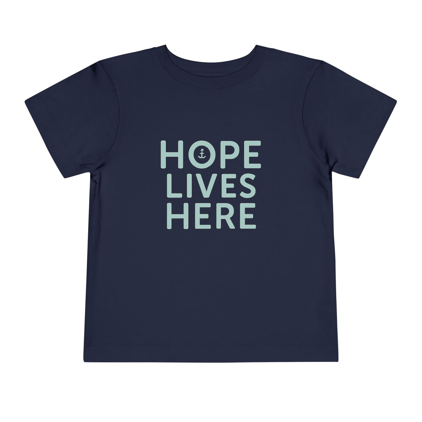 Hope Lives Here Toddler Short Sleeve Tee, Inspirational Kids T-Shirt, Gift for Toddler, Toddler Apparel, Motivational Shirt, Baby [...]
