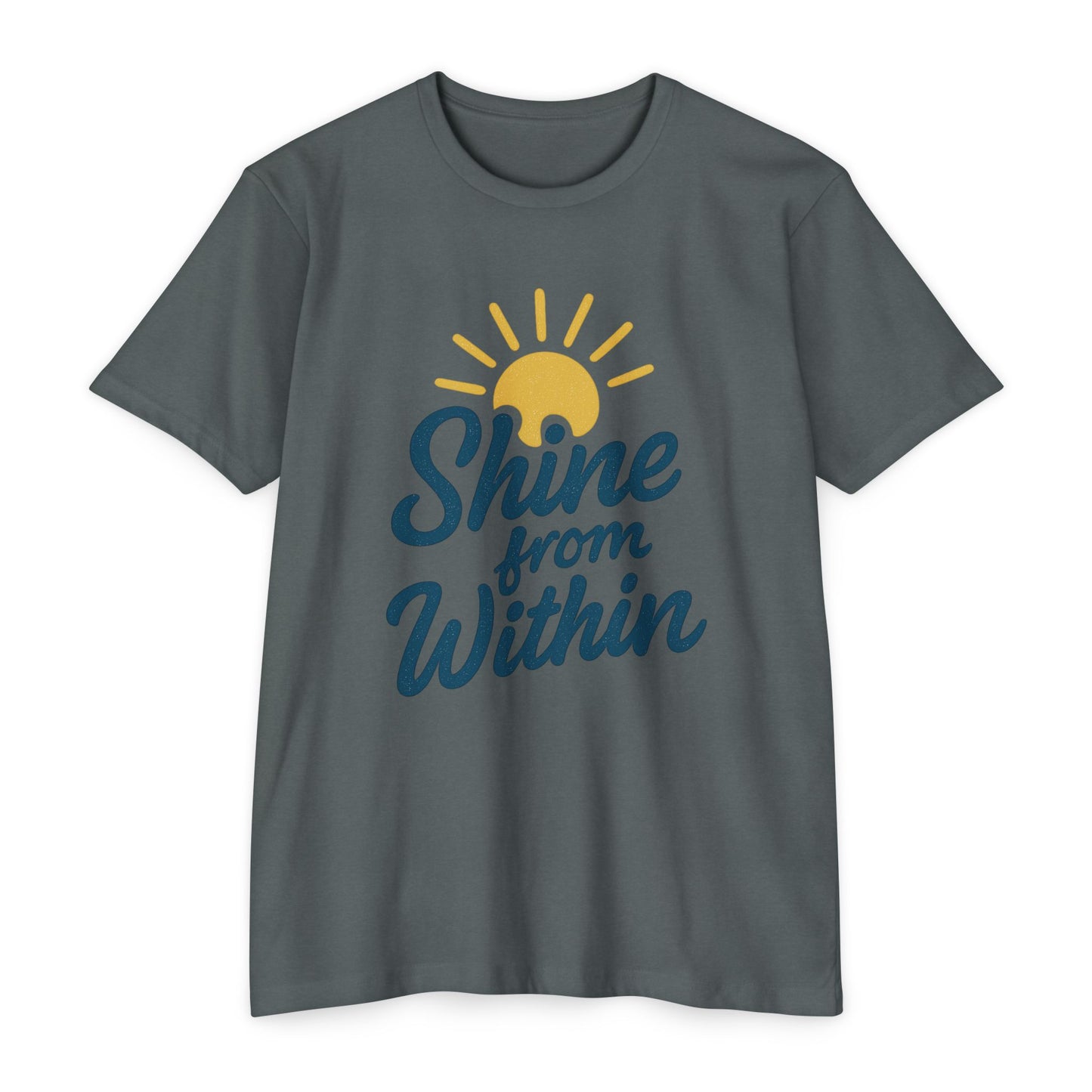 Shine from Within T-Shirt, Motivational Tee, Unisex Graphic Shirt, Inspirational Apparel, Positive Vibes Clothing
