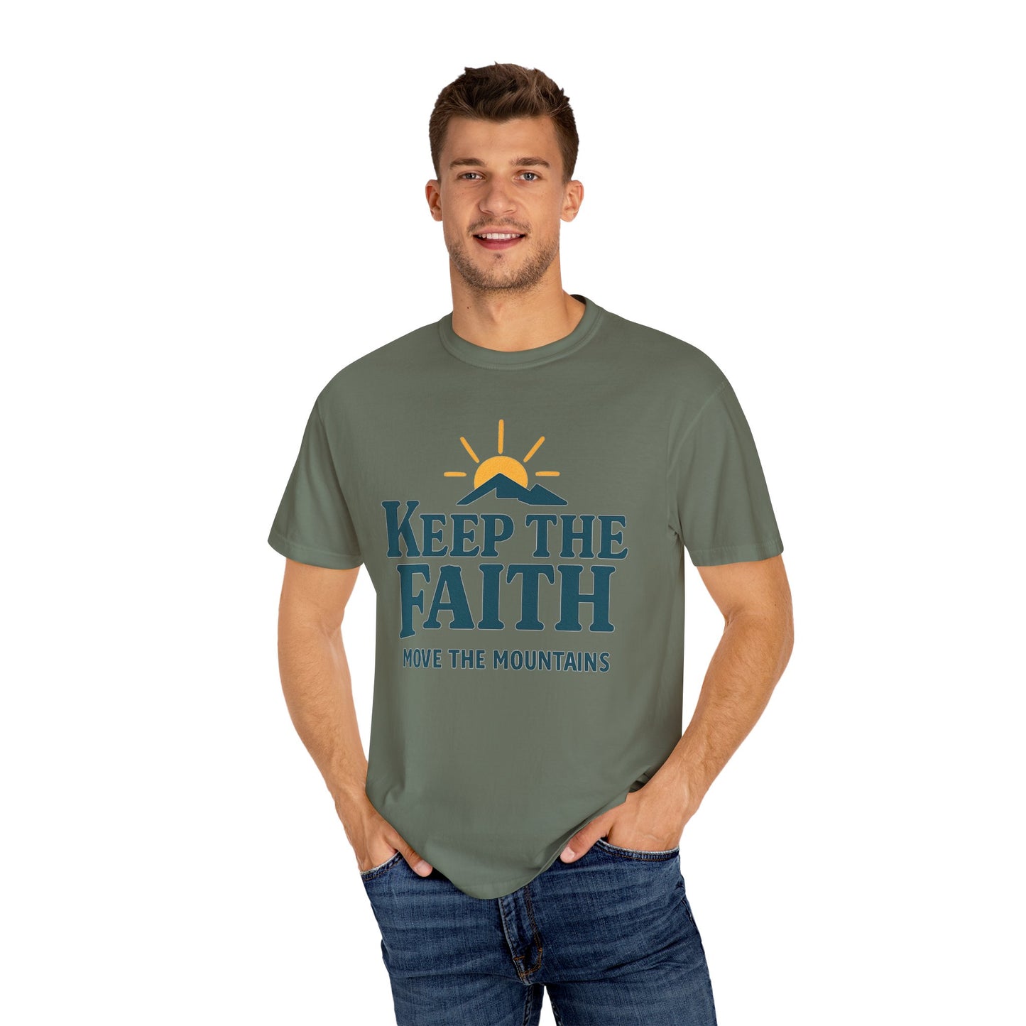 Inspirational Faith T-Shirt, Keep the Faith Shirt, Motivational Tee, Gift for Believers, Unisex Encouragement Top