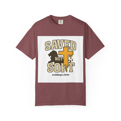 Garment-Dyed T-shirt, Faith-Based Apparel, Christian T-shirt, Casual Wear, Inspirational Clothing, Summer Style