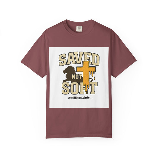 Garment-Dyed T-shirt, Faith-Based Apparel, Christian T-shirt, Casual Wear, Inspirational Clothing, Summer Style