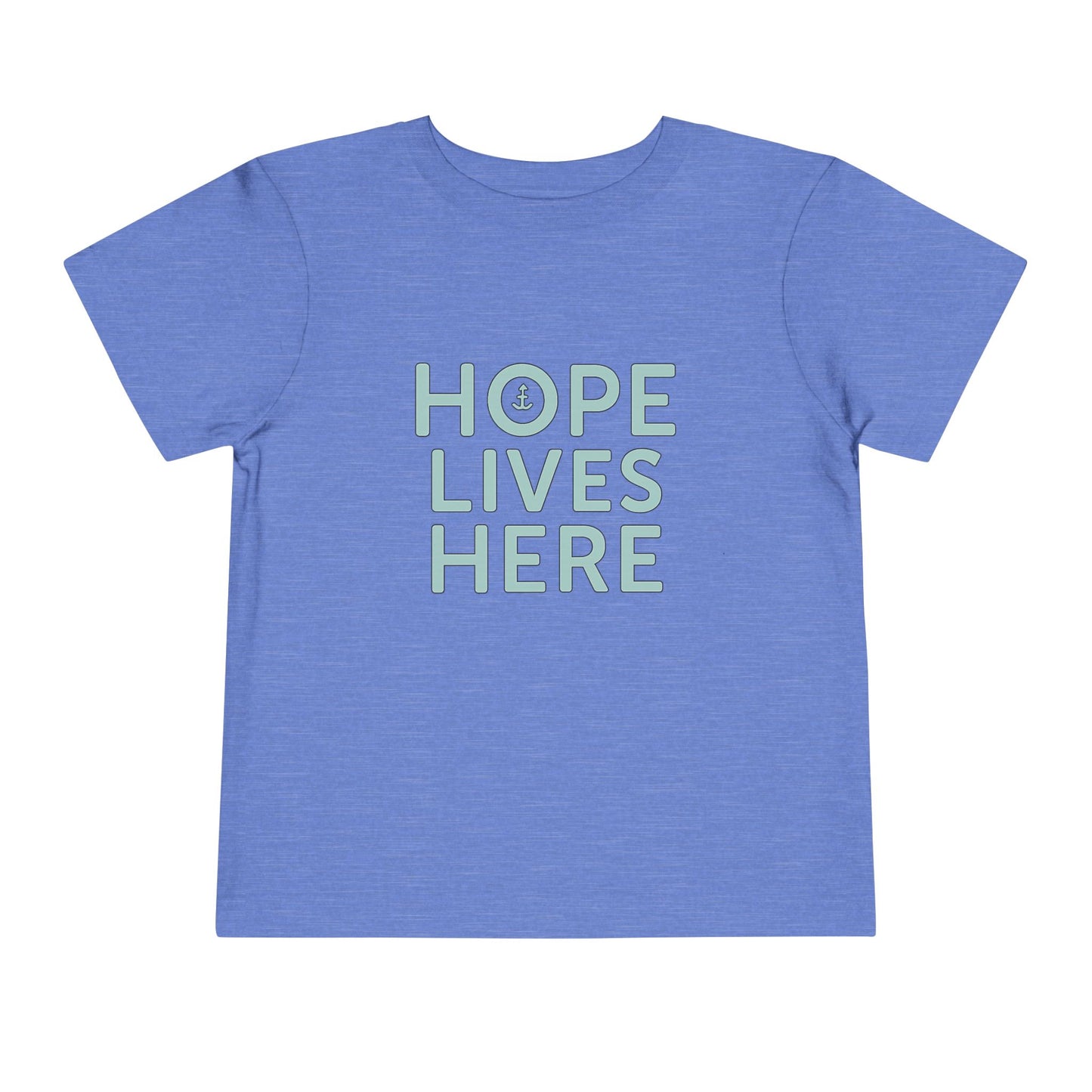 Hope Lives Here Toddler Short Sleeve Tee, Inspirational Kids T-Shirt, Gift for Toddler, Toddler Apparel, Motivational Shirt, Baby [...]