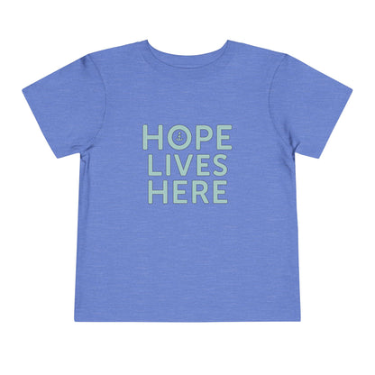 Hope Lives Here Toddler Short Sleeve Tee, Inspirational Kids T-Shirt, Gift for Toddler, Toddler Apparel, Motivational Shirt, Baby [...]