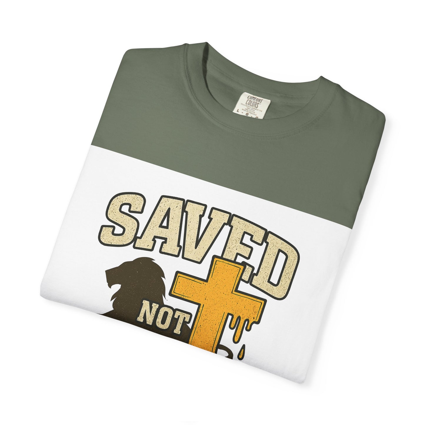 Garment-Dyed T-shirt, Faith-Based Apparel, Christian T-shirt, Casual Wear, Inspirational Clothing, Summer Style