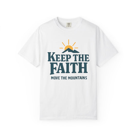 Inspirational Faith T-Shirt, Keep the Faith Shirt, Motivational Tee, Gift for Believers, Unisex Encouragement Top