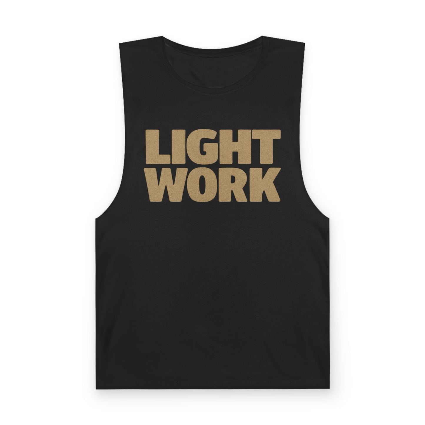 Light Work Unisex Tank Top, Inspirational Workout Shirt, Faith-Based Gym Apparel, Motivational Fitness Wear, Summer Activewear