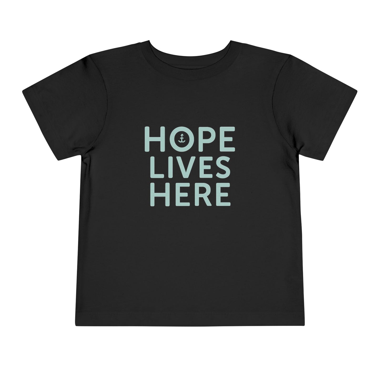 Hope Lives Here Toddler Short Sleeve Tee, Inspirational Kids T-Shirt, Gift for Toddler, Toddler Apparel, Motivational Shirt, Baby [...]